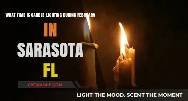 February Candle Lighting Times in Sarasota, Florida: A Quick Guide
