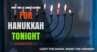 Hanukkah Candle Lighting Time Tonight: When to Begin the Ritual