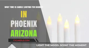 Shabbat Candle Lighting Time in Phoenix, Arizona: A Weekly Guide