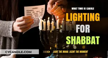 Shabbat Candle Lighting Time: A Guide to Welcoming the Sabbath