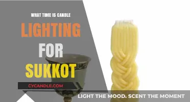 Sukkot Candle Lighting Time: When to Begin Your Holiday Rituals
