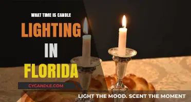 Florida's Candle Lighting Time: A Guide for Shabbat Observance