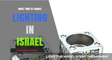 Candle Lighting Times in Israel: A Guide for Shabbat Observance