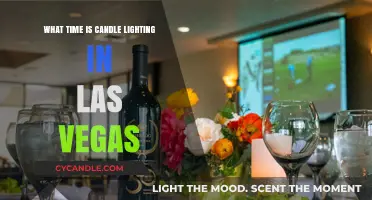Las Vegas Candle Lighting Time: A Guide for Shabbat Observance