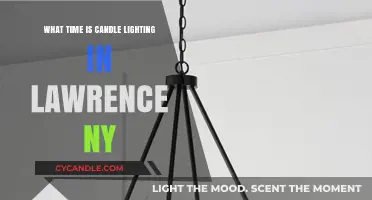 Candle Lighting Time in Lawrence, NY: A Weekly Guide