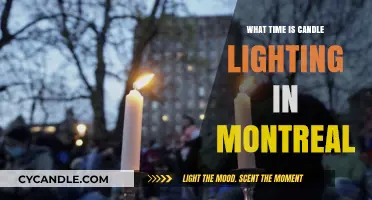 Montreal's Candle Lighting Time: A Guide for Shabbat Observance