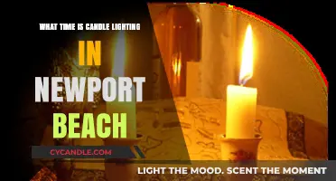 Newport Beach Candle Lighting Time: A Guide for Shabbat Observance