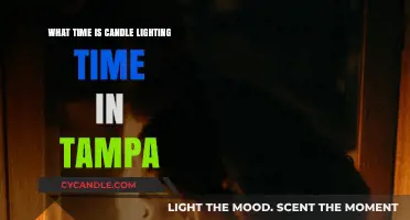 Tampa's Candle Lighting Time: When to Light Your Shabbat Candles