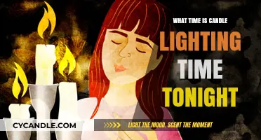 Tonight's Candle Lighting Time: A Guide to Shabbat Traditions