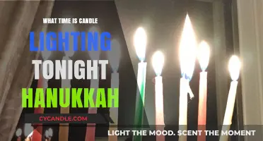 Hanukkah Candle Lighting Time Tonight: When to Begin the Ritual