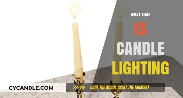 Candle Lighting Time: A Guide to Shabbat and Holiday Traditions