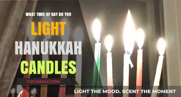 When to Light Hanukkah Candles: A Daily Timing Guide