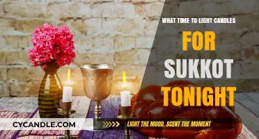 Sukkot Candle Lighting Time Tonight: When to Begin Your Celebration