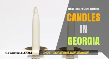 Shabbat Candle Lighting Times in Georgia: A Weekly Guide