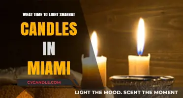 Miami Shabbat Candle Lighting Times: A Guide for Observant Jews