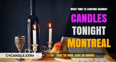 Montreal Shabbat Candle Lighting Time: Tonight's Schedule and Tips