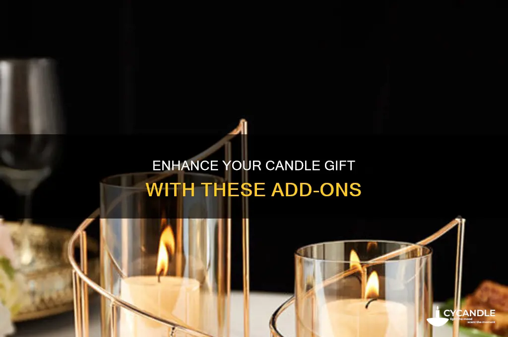 what to add to a candle gift