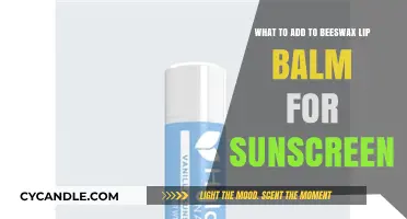 Beeswax Lip Balm Boost: Adding Natural Sunscreen Ingredients for Protection