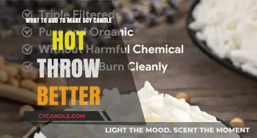 Enhance Soy Candle Hot Throw: Essential Additives for Better Scent Release