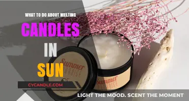 Summer Candle Care: Avoiding Melting Candles in the Sun