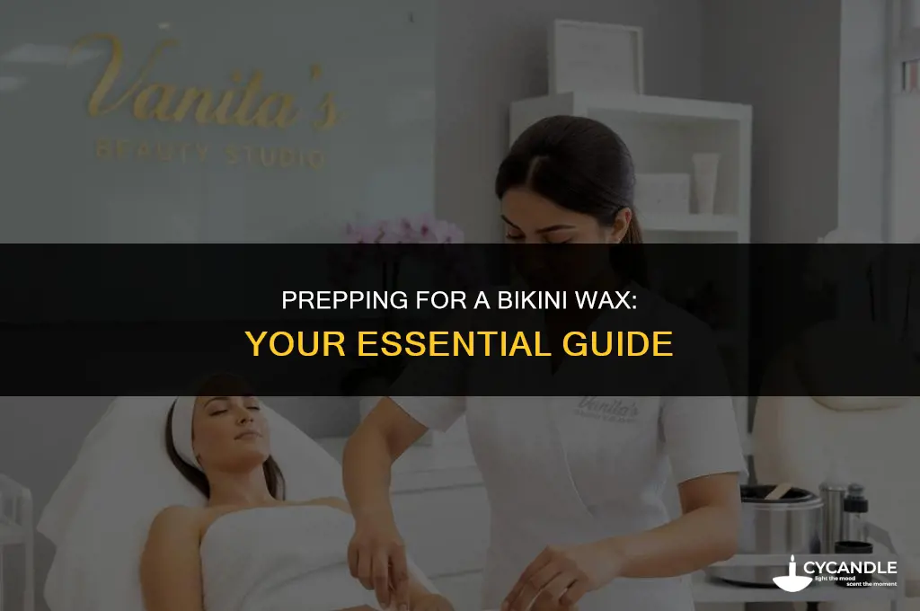 what to do before getting a bikini wax