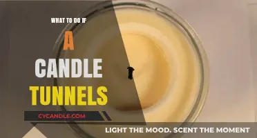 How to Fix a Candle That Tunnels