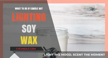 Troubleshooting Soy Wax Candles: Why They Won’t Light and How to Fix It