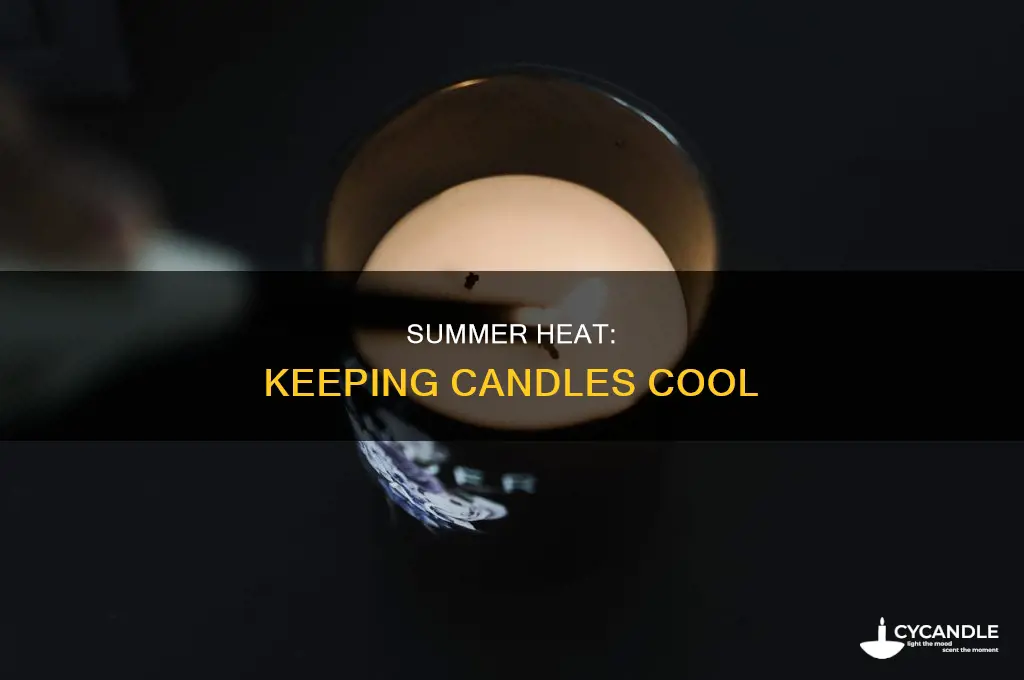 what to do wehn the hear melts your candle