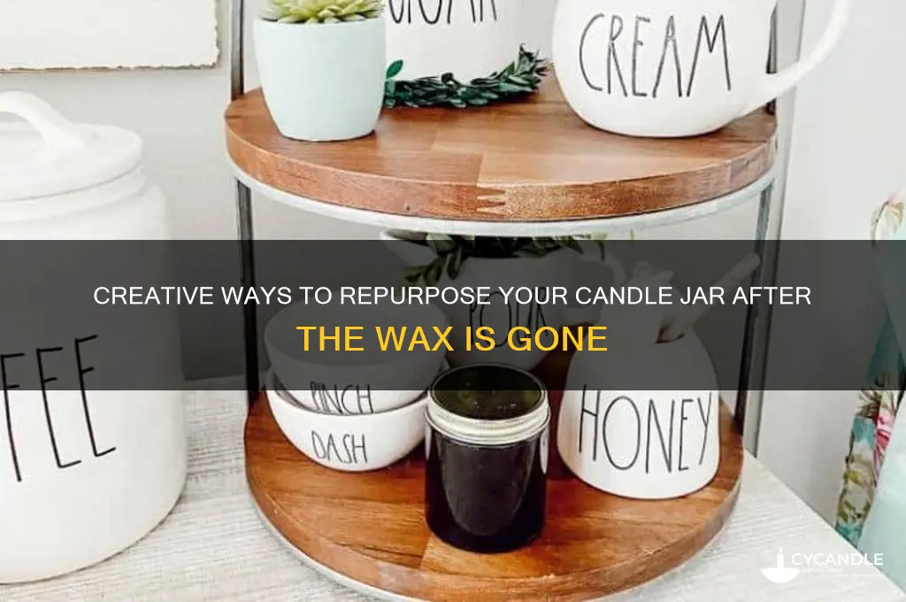 what to do when candle runs out of wax