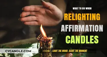 Affirmation Candles: Relighting with Purpose and Intention