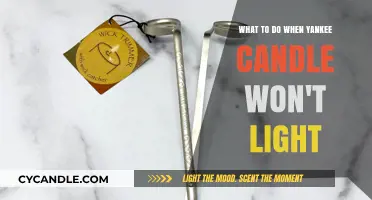 Troubleshooting Yankee Candle: Quick Fixes When Your Wick Won't Light