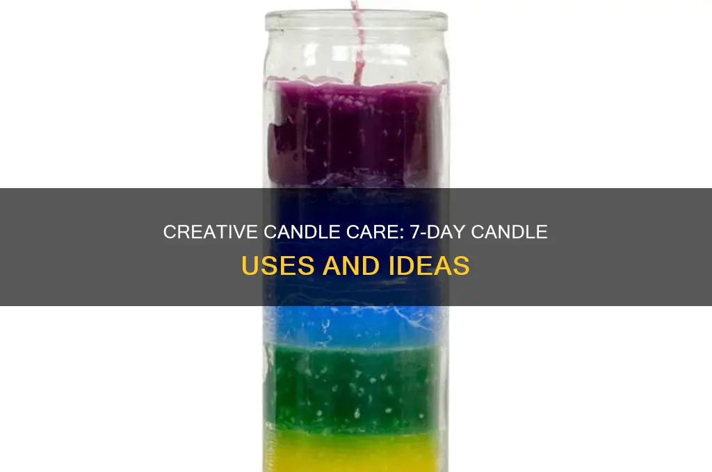 what to do with 7 day candle