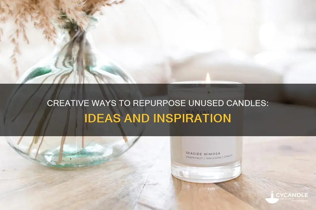 what to do with a candle that never been used