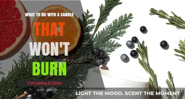 Revive Your Stubborn Candle: Quick Fixes for a Non-Burning Wick