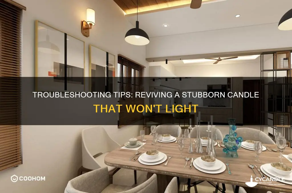 what to do with a candle that won