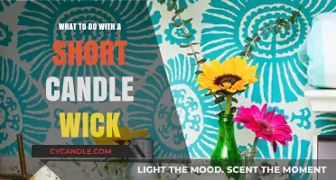 Revive Your Short Candle Wick: Quick Fixes and Creative Solutions