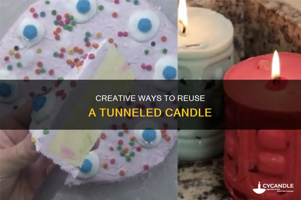 what to do with a tunneled candle