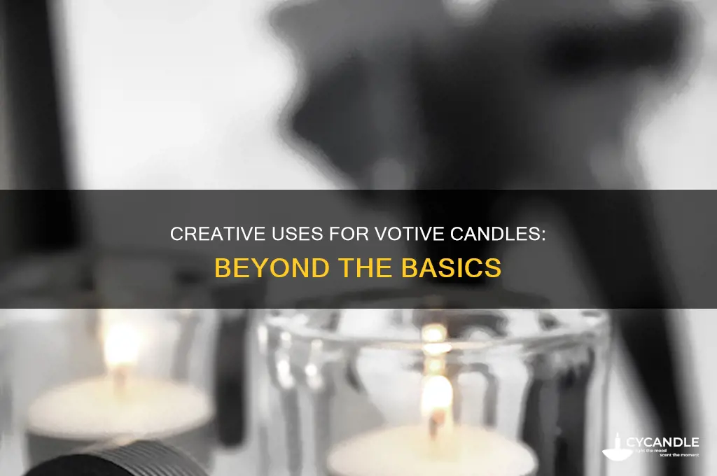 what to do with a votive candle