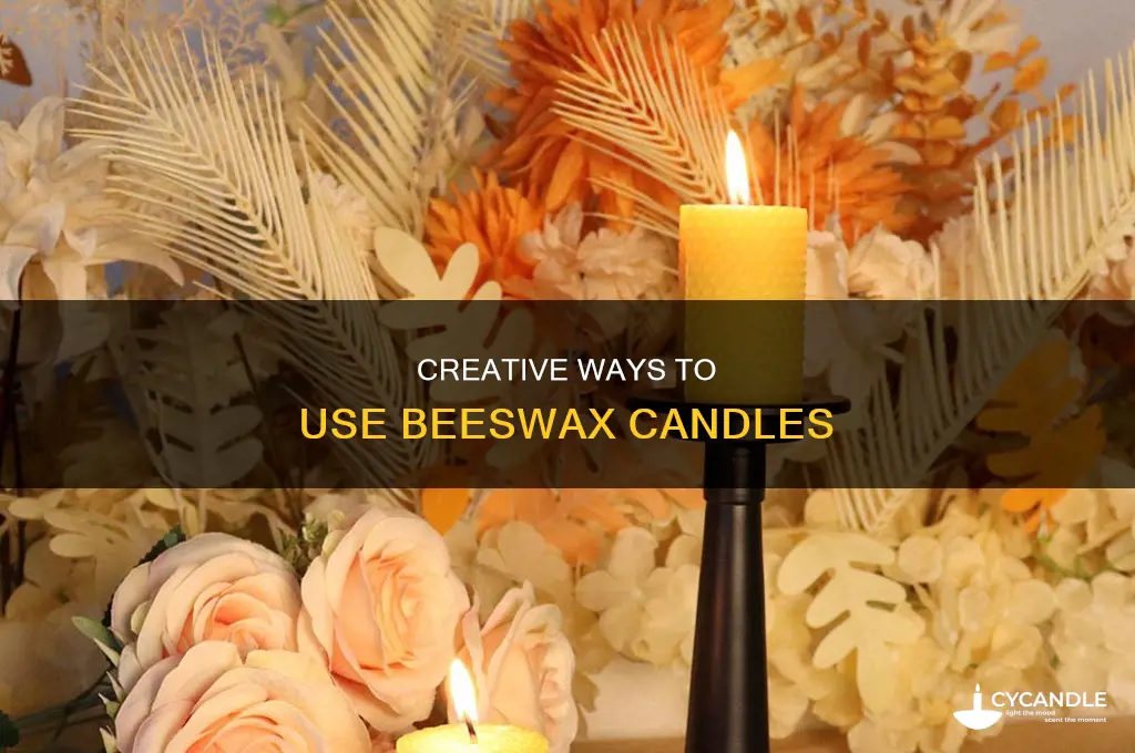 what to do with beeswax candles