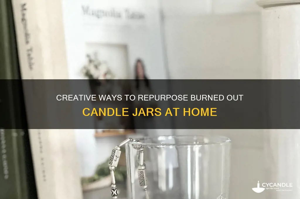 what to do with burned out candle jars