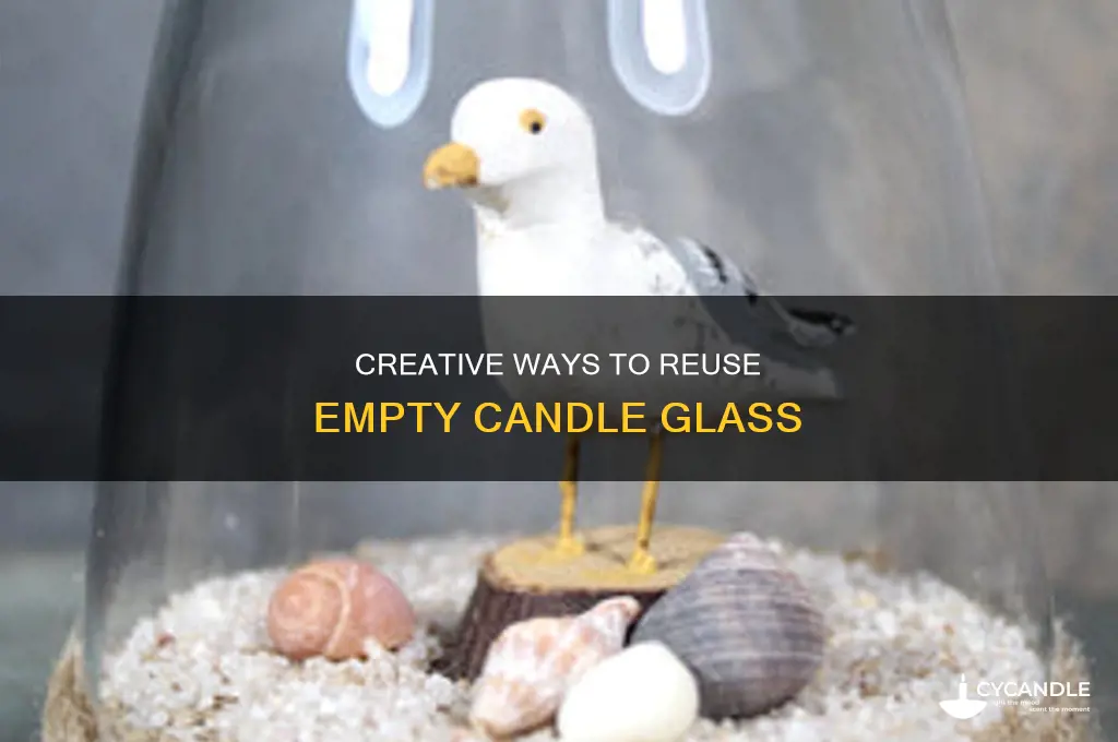 what to do with candle glass