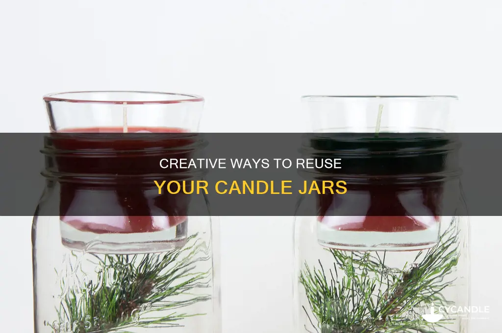 what to do with candle jar from altar