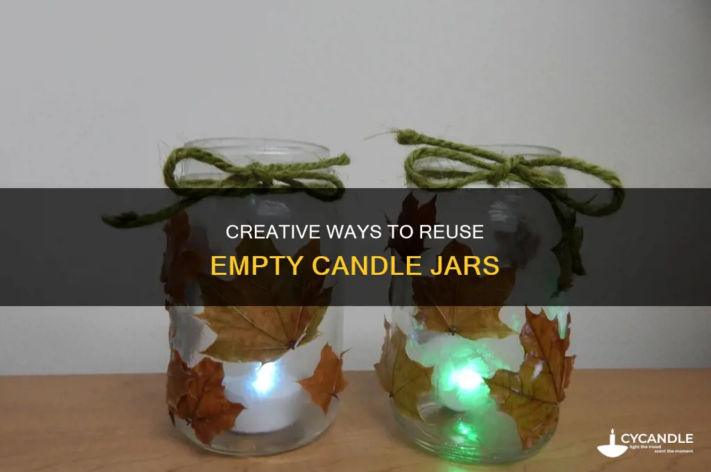 what to do with candle jars recycle