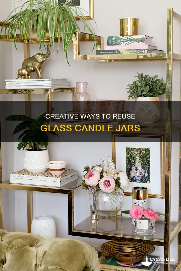 what to do with candles in glass jars