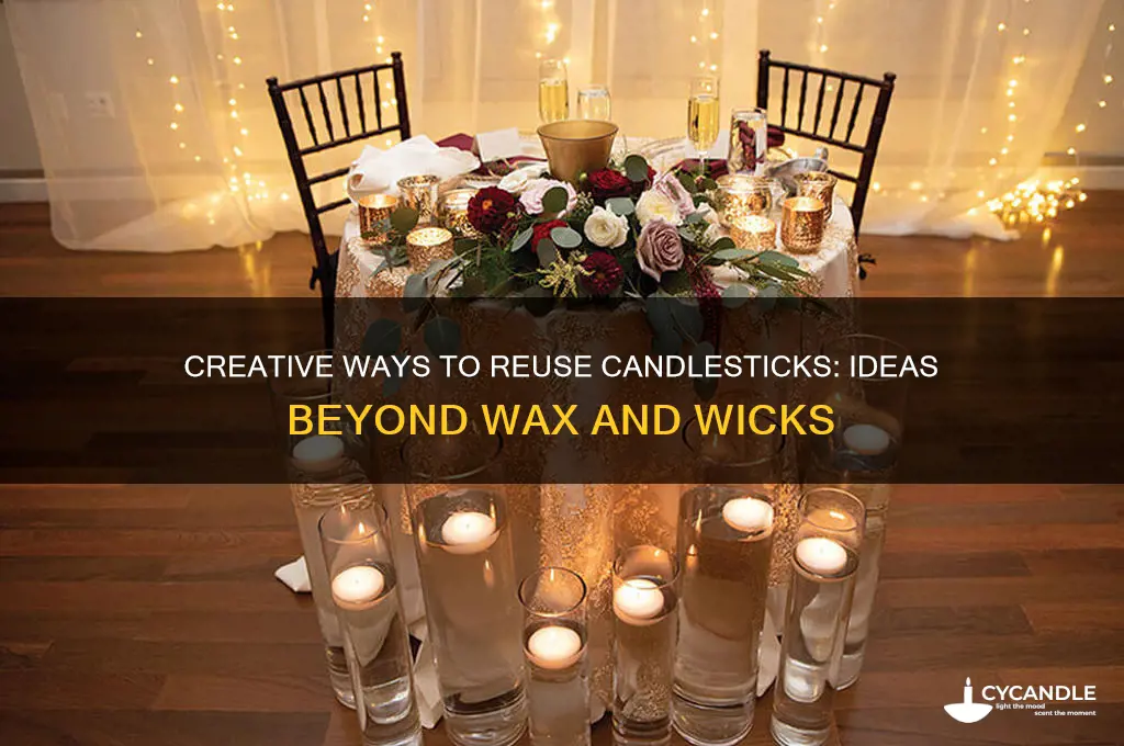 what to do with candlesticks other than candles