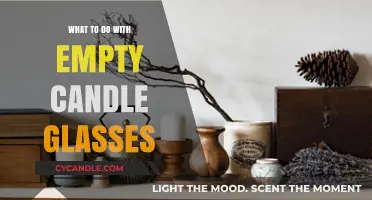 Creative Ways to Reuse Empty Candle Glasses
