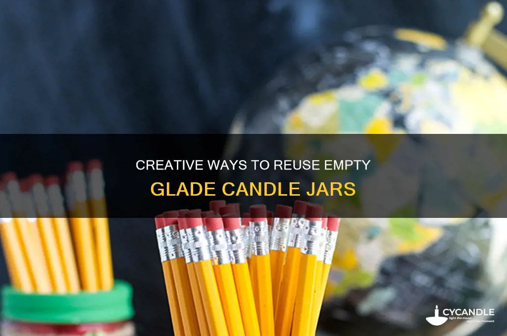 what to do with empty glade candle jars
