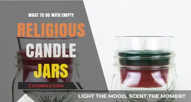 Creative Ways to Reuse Empty Religious Candle Jars