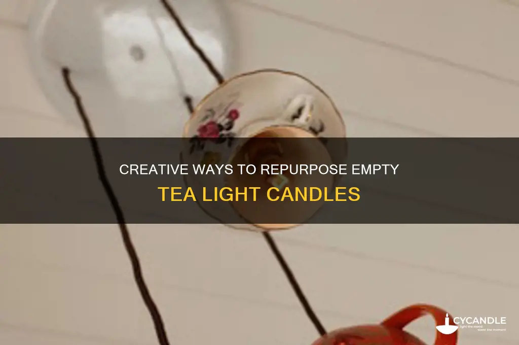 what to do with empty tea light candles