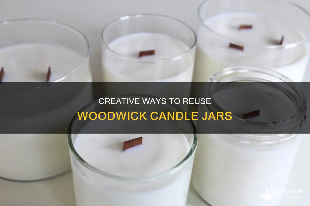 what to do with empty woodwick candle jars